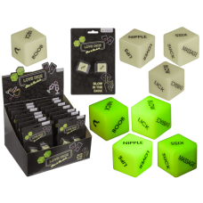 Неоновые кубики OOOTB Love Dice Glow In The Dark, 2 шт.