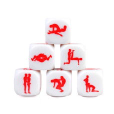 Игральный кубик Secret Play Gay Kamasutra Dice, 25 мм