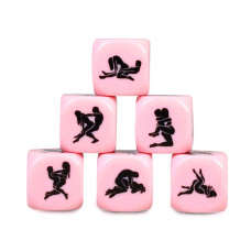 Игровой кубик Secret Play Straight Kamasutra Dice, 25 мм