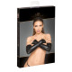 Митенки Noir Handmade F213 Elastic eco leather fingerless gloves, M, экокожа