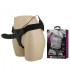 Чоловічий страпон Pretty Love Marvin Strap-On Harness Vibrating Чорний 16.2 см