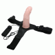 Страпон LyBaile Ultra Passionate Harness Vibrating 15 см