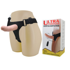 Страпон LyBaile Ultra Passionate Harness Vibrating 15 см