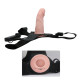 Страпон LyBaile Ultra Passionate Harness Vibrating 15 см