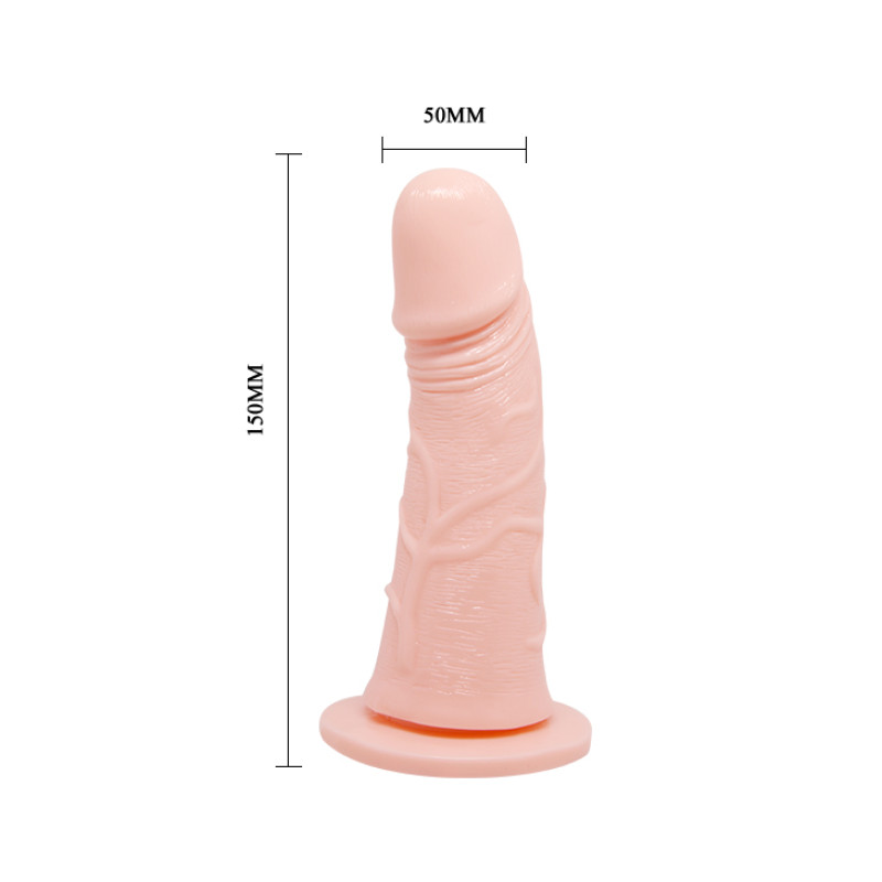 Страпон LyBaile Ultra Passionate Harness Vibrating 15 см