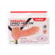 Страпон LoveToy Vibrating Unisex Hollow Strap On
