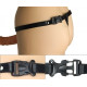 Страпон LoveToy Vibrating Unisex Hollow Strap On