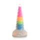 Фентезійний фалоімітатор Creature Cocks Luminescent Rainbow Silicone Dildo