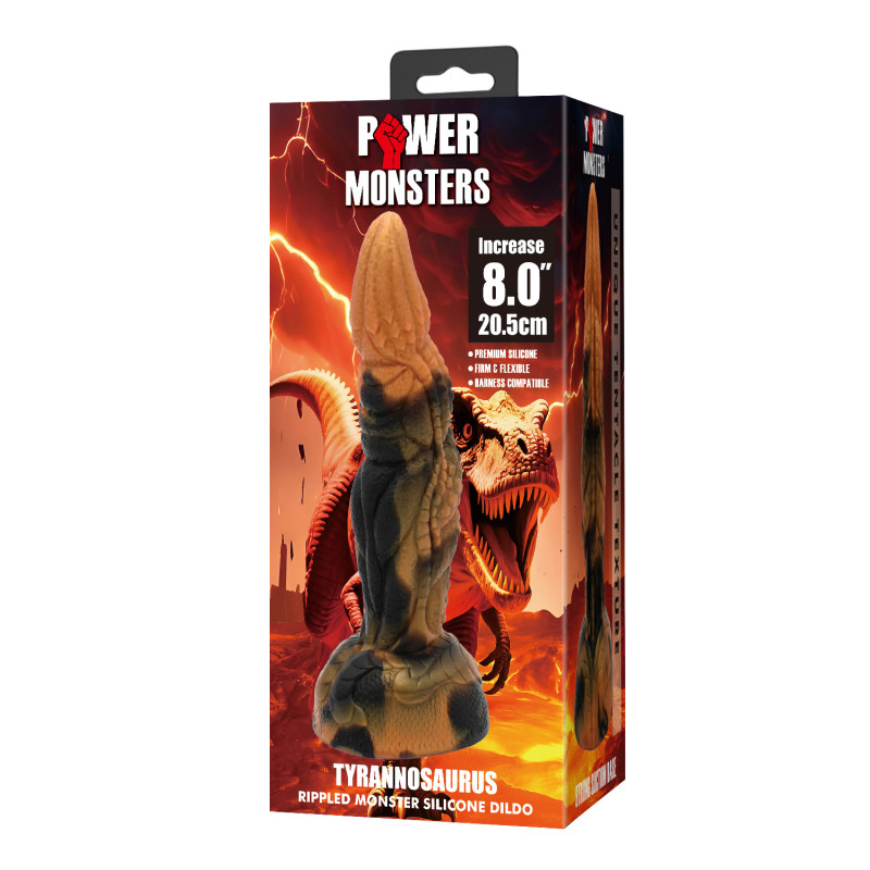 Фентезійний фалоімітатор Power Monsters Tyrannosaurus, 20.5 см