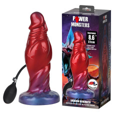 Надувний фентезійний фалоімітатор Power Monsters Shadow Behemoth, 22 см
