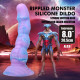 Фентезійний фалоімітатор Power Monsters Alien, 20.5 см