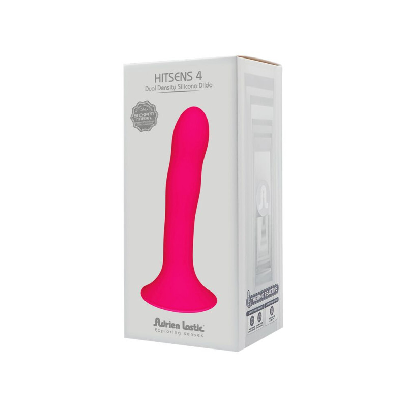 Ділдо з присоскою Adrien Lastic Hitsens 4 Рожевий
