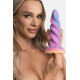 Фентезійний фалоімітатор Creature Cocks Glow-in-the-Dark Unicorn Dildo