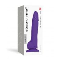 Реалистичный фаллоимитатор Strap-On-Me SOFT REALISTIC DILDO Фиолетовый Size M
