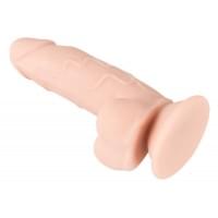 Фалоімітатор Nature Skin Dildo with a Suction Cup Тілесний