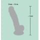 Фаллоимитатор You2Toys с мошонкой Medical Silicone Dildo Телесный 18 см 526657