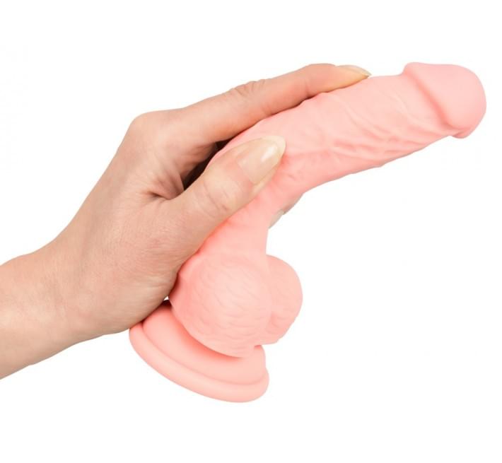 Фаллоимитатор You2Toys с мошонкой Medical Silicone Dildo Телесный 18 см 526657