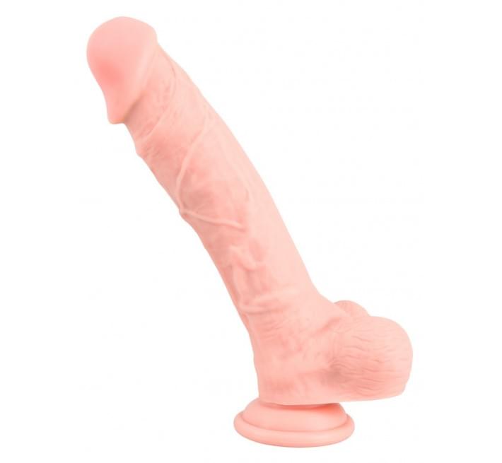 Фаллоимитатор You2Toys с мошонкой Medical Silicone Dildo Телесный 24 см 52669