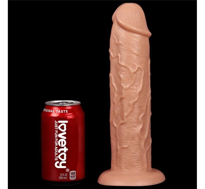 Фаллоимитатор LoveToy Realistic Long Dildo 11 Телесный