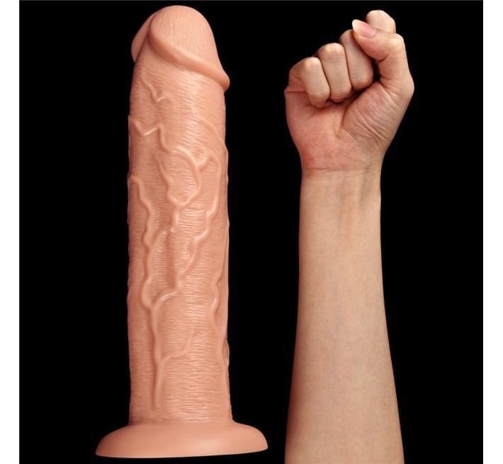 Фаллоимитатор LoveToy Realistic Long Dildo 11 Телесный