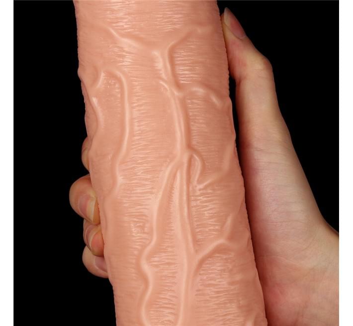 Фалоімітатор LoveToy Realistic Long Dildo 11 Тілесний