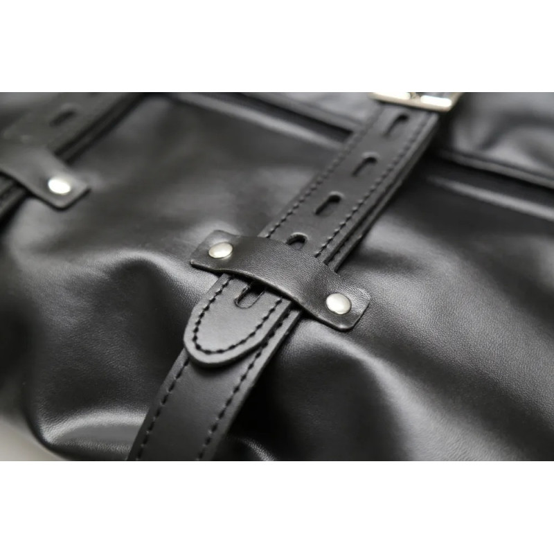 Фіксатор на руки через шию Ds Fetish Sexy bondage gloves екокожа