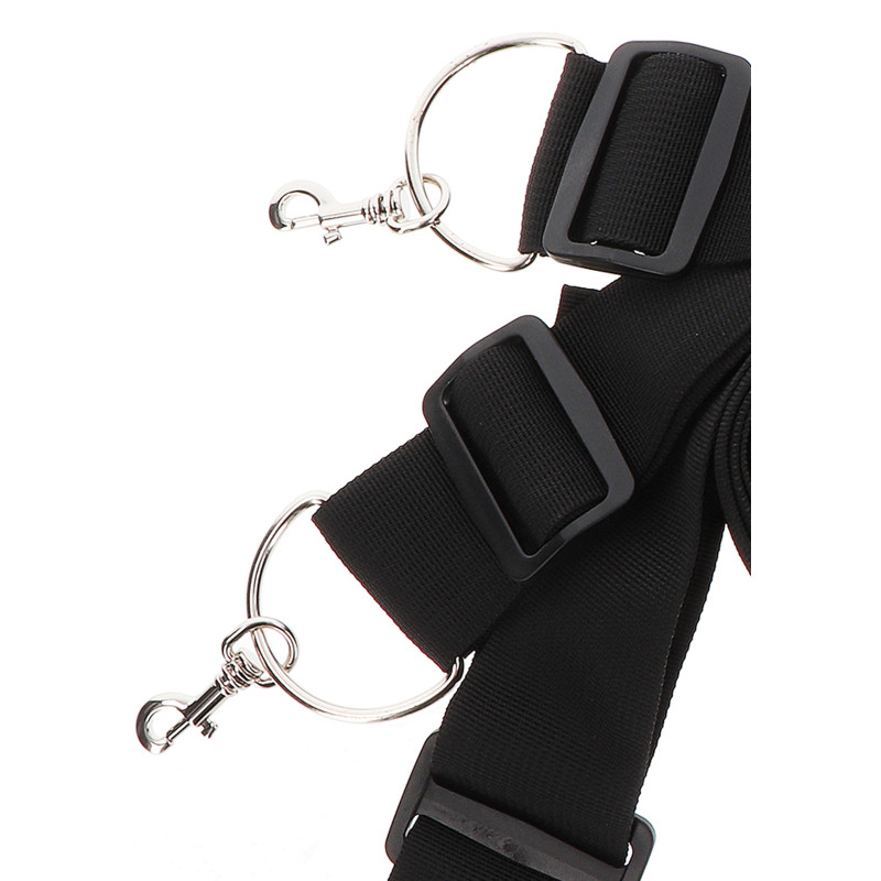Фиксаторы на кровать с карабинами Taboom Bed Restraints черные