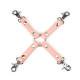Хрестовина для фіксації Liebe Seele Dark Candy Pink Hogtie