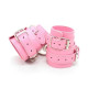 Обмежувачі DS Fetish Hogtie restraints with chain pink