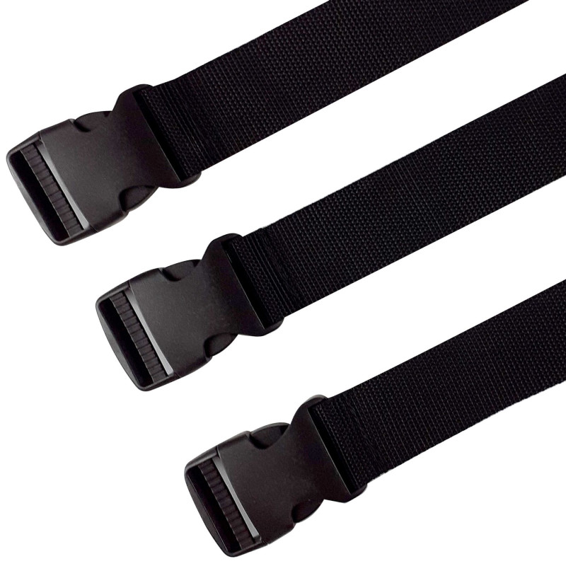 Ремені для бондажу Art of Sex BDSM Bondage Black Night Simple