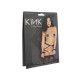 Комплект ремней для бондажа Leg Avenue Harness & wrist restraints Black One size