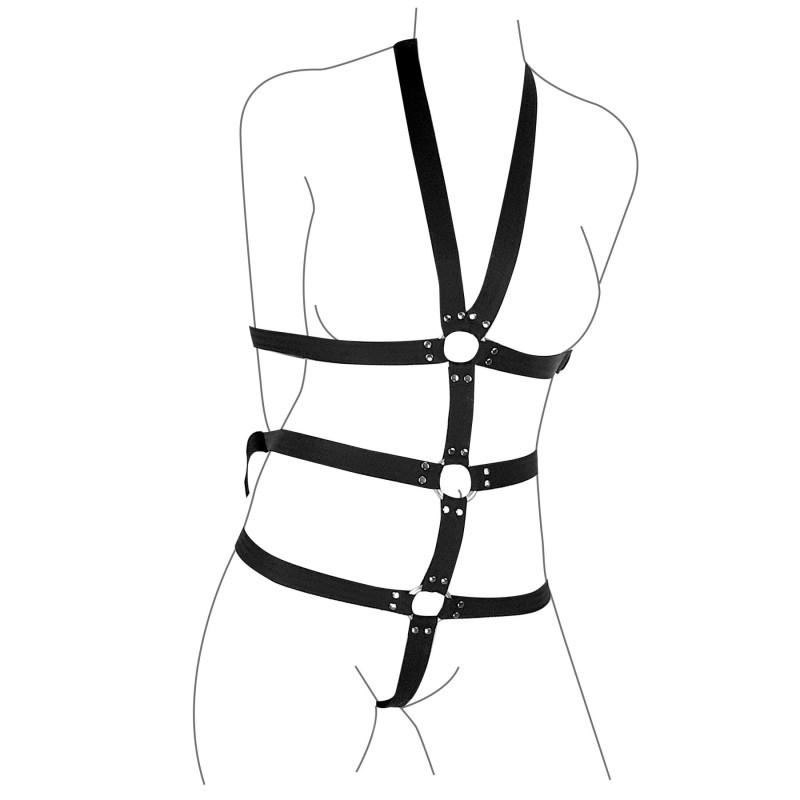 Набор для фиксации Art of Sex BDSM Fixation Black Night Simple