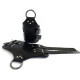 Манжеты для подвеса за руки Art of Sex Kinky Hand Cuffs For Suspension из натуральной кожи, Черные