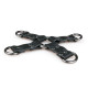 Хрестовина EasyToys Zwarte Kunstleren Hogtie