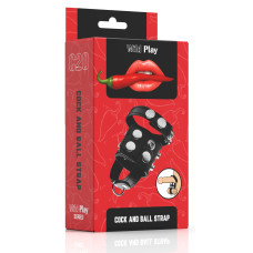 Бондаж Erospace Wild Play Cock And Ball Strap C20