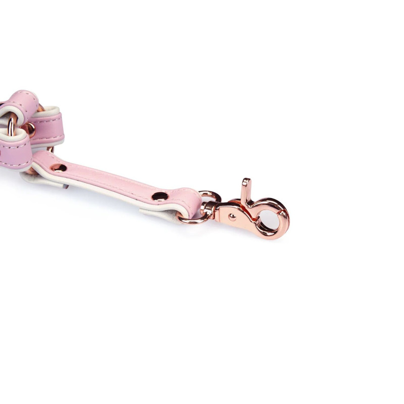 Хрестовина Liebe Seele White & Pink Leather Hogtie