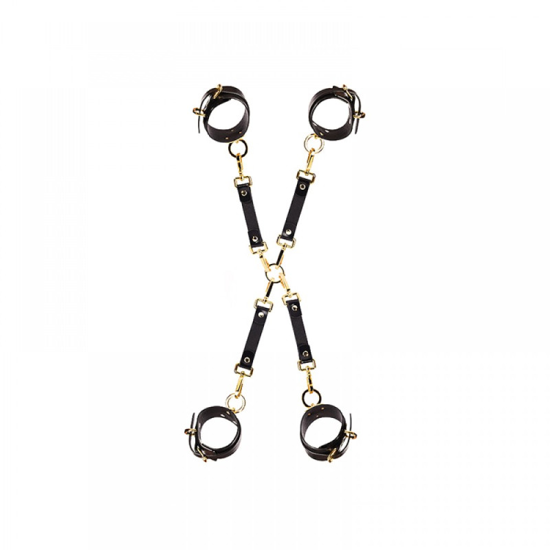 Крестовина UPKO Bondage Boutique leather Hogtie, итальянская кожа