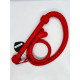 Батіг довгий DS Fetish Whip Long Heart Red