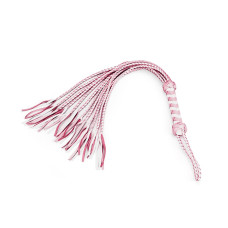 Флогер Liebe Seele White & Pink Leather Whip