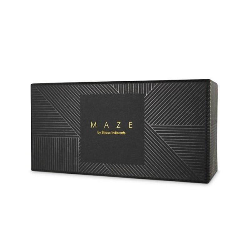 Флогер Bijoux Indiscrets MAZE Tassel Flogger Чорний