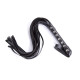 Флогер з шипами DS Fetish Studded flogger black, 55 см