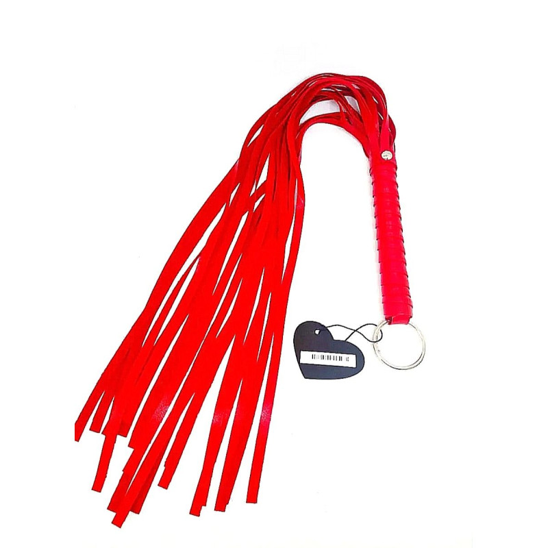 Флоггер DS Fetish Flogger L red 65 см