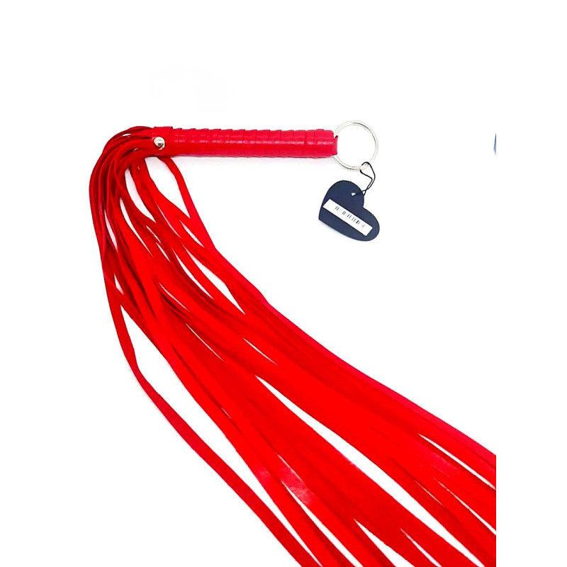 Флоггер DS Fetish Flogger L red 65 см
