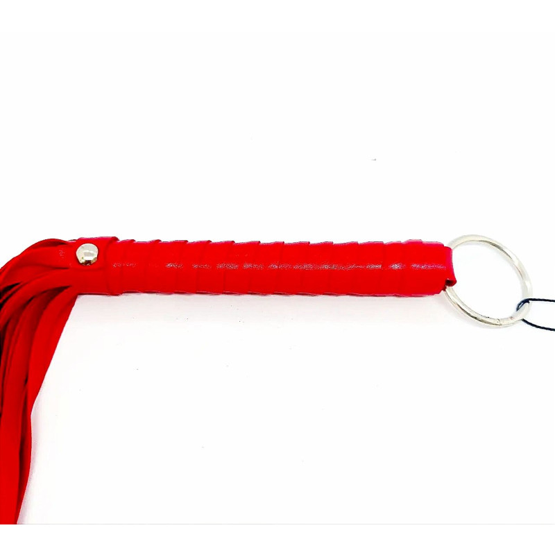 Флоггер DS Fetish Flogger L red 65 см