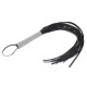 Флогер зі стразами DS Fetish Flogger diamond L black, 70 см