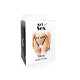 Сексуальні гартери-трусики Art of Sex - Xena з ланцюгами L-2XL, колір чорний