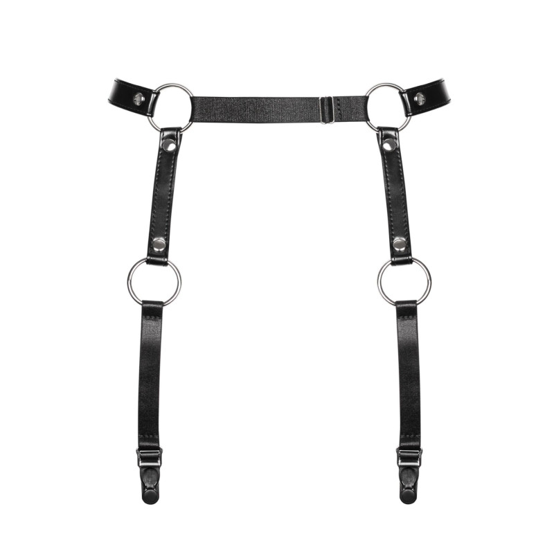 Гартери Obsessive A741 garter belt black O/S