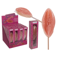Леденец OOTB Sexy Lollipop Candy Pussy Strawberry, 45 г