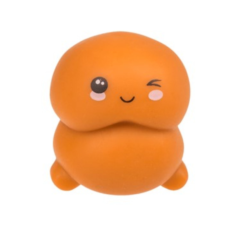 Антистрес OOTB Stretchy Penis Huggable Orange, 7 см