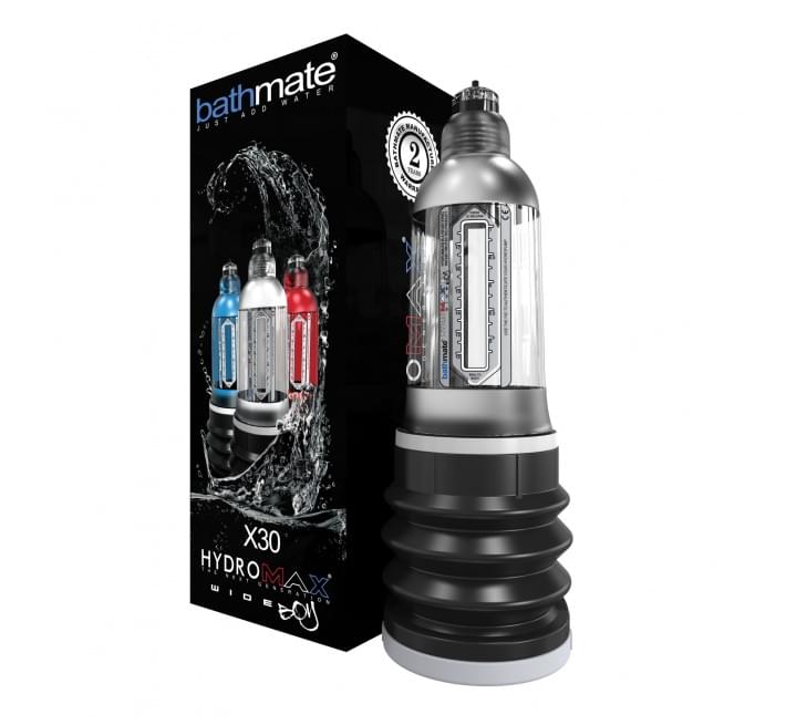 Гидропомпа Bathmate Hydromax X30 Wide Boy Прозрачная